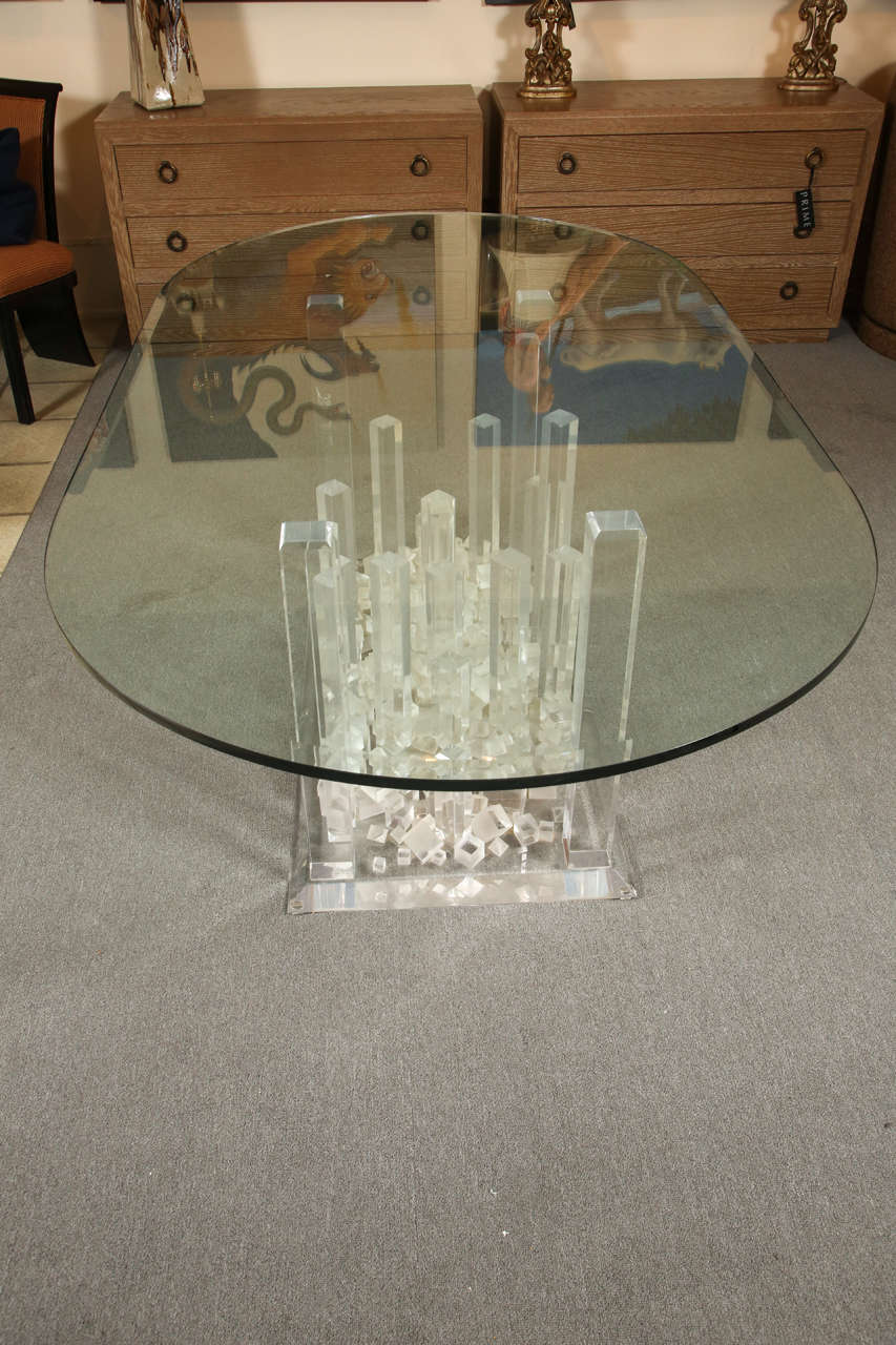 Stunning Lucite Dining Table 5