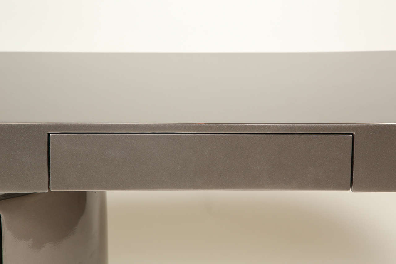 Cantilevered desk by J Wade Beam In Excellent Condition In New York, NY