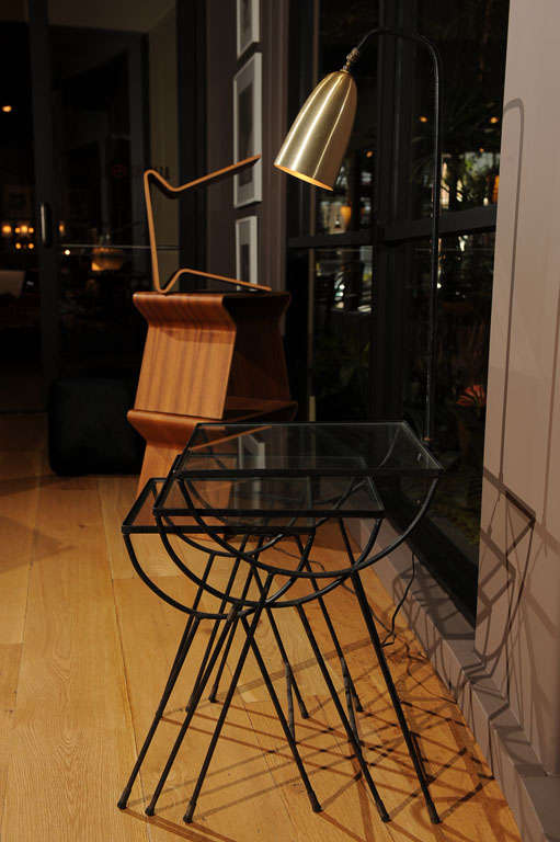Nesting Table with Lamp 2
