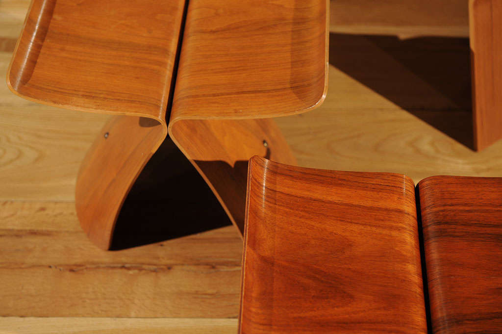 Rosewood Sori Yanagi - Butterfly Stool