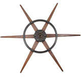 Antique Litho-Press Wheel from J. Voirin Paris, c. 1900