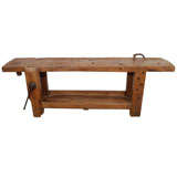Antique 19th Century French Work Bench