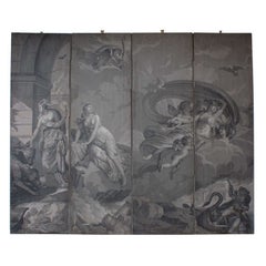 "Dufour" Grisaille Panels