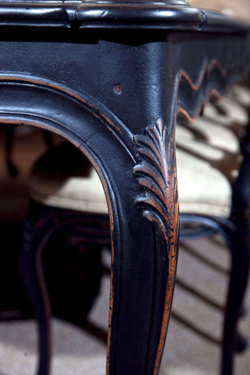 Mid-20th Century Louis XV Style Maison Jansen Dining Room Table and Chairs