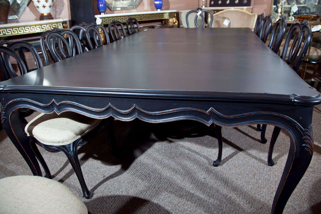 Louis XV Style Maison Jansen Dining Room Table and Chairs 5
