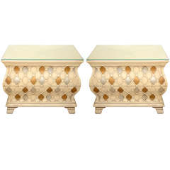 Vintage Painted Side Tables