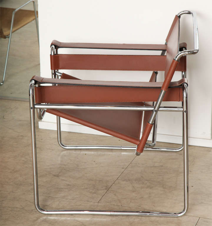 A Pair of Marcel Breuer Knoll Wassily Chairs, 1970's 1