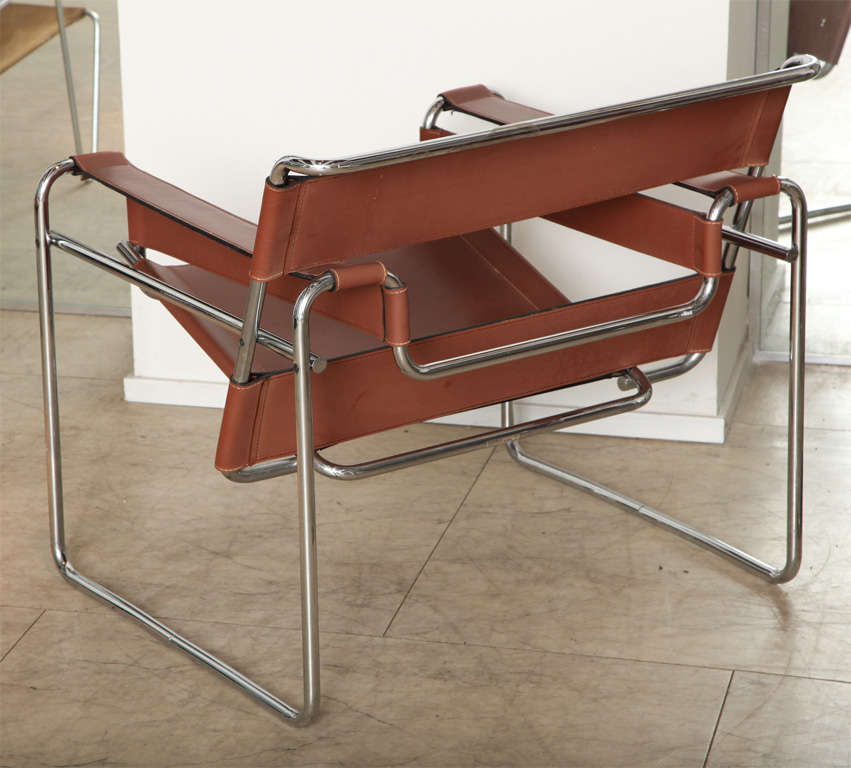 A Pair of Marcel Breuer Knoll Wassily Chairs, 1970's 2
