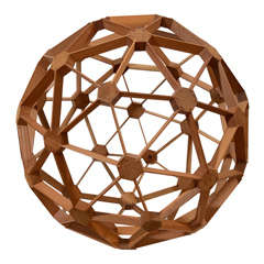 Used Mid-Century Geodesic Dome Sculpture