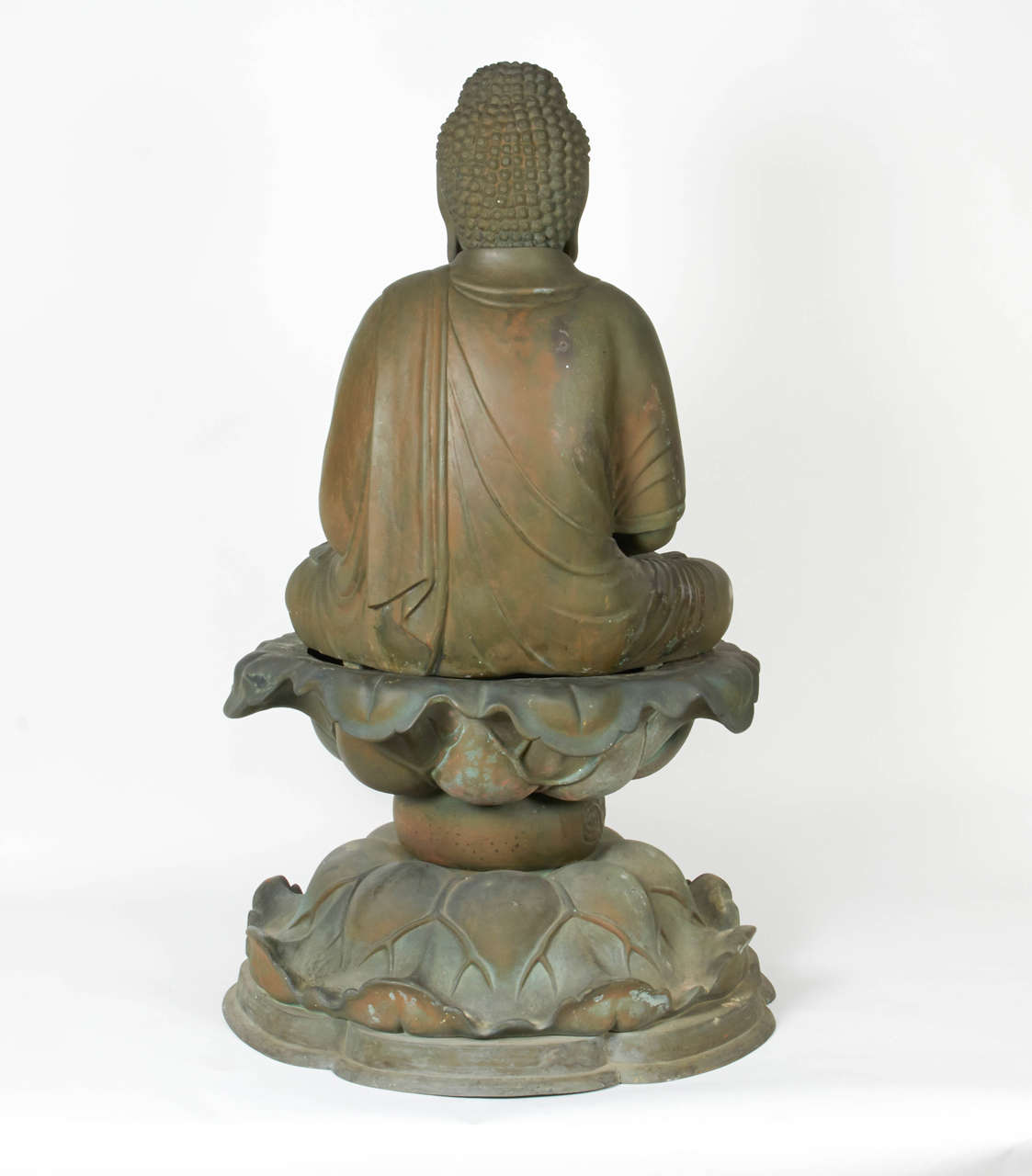 japanese bronze buddha