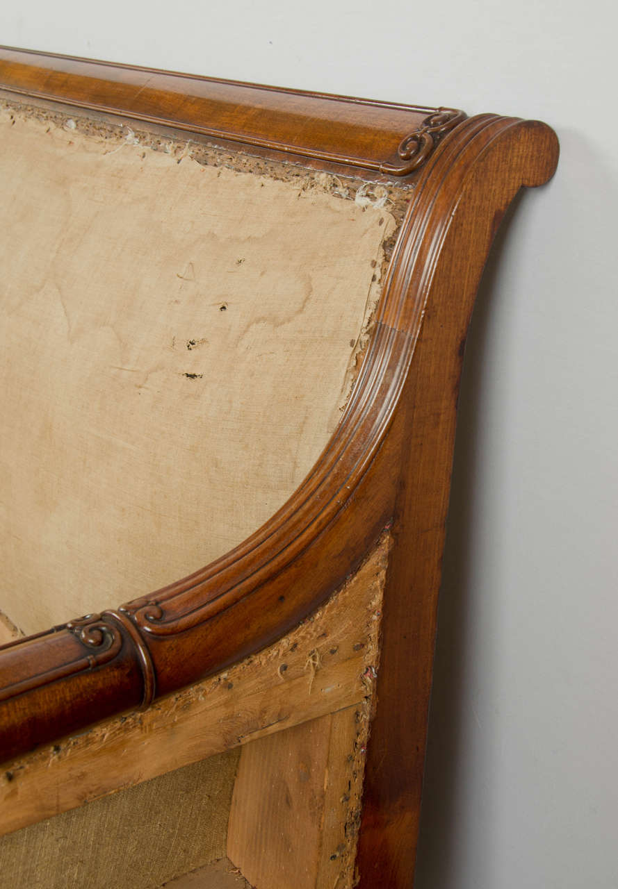 British Early 19th Century Mahogany Regency Sofa