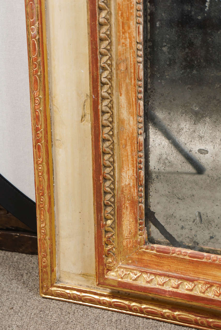 18th Century French Trumeau mirror