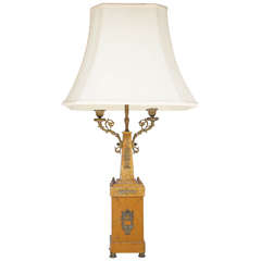Sienna Marble Table Lamp