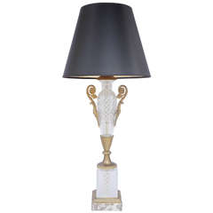 Chrystal Lamp, circa 1920s