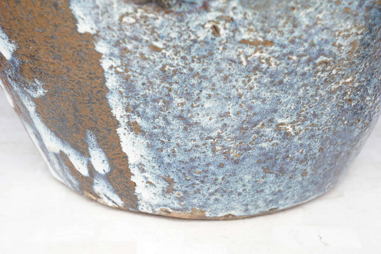 Chinese Jug with a Blue glaze 1