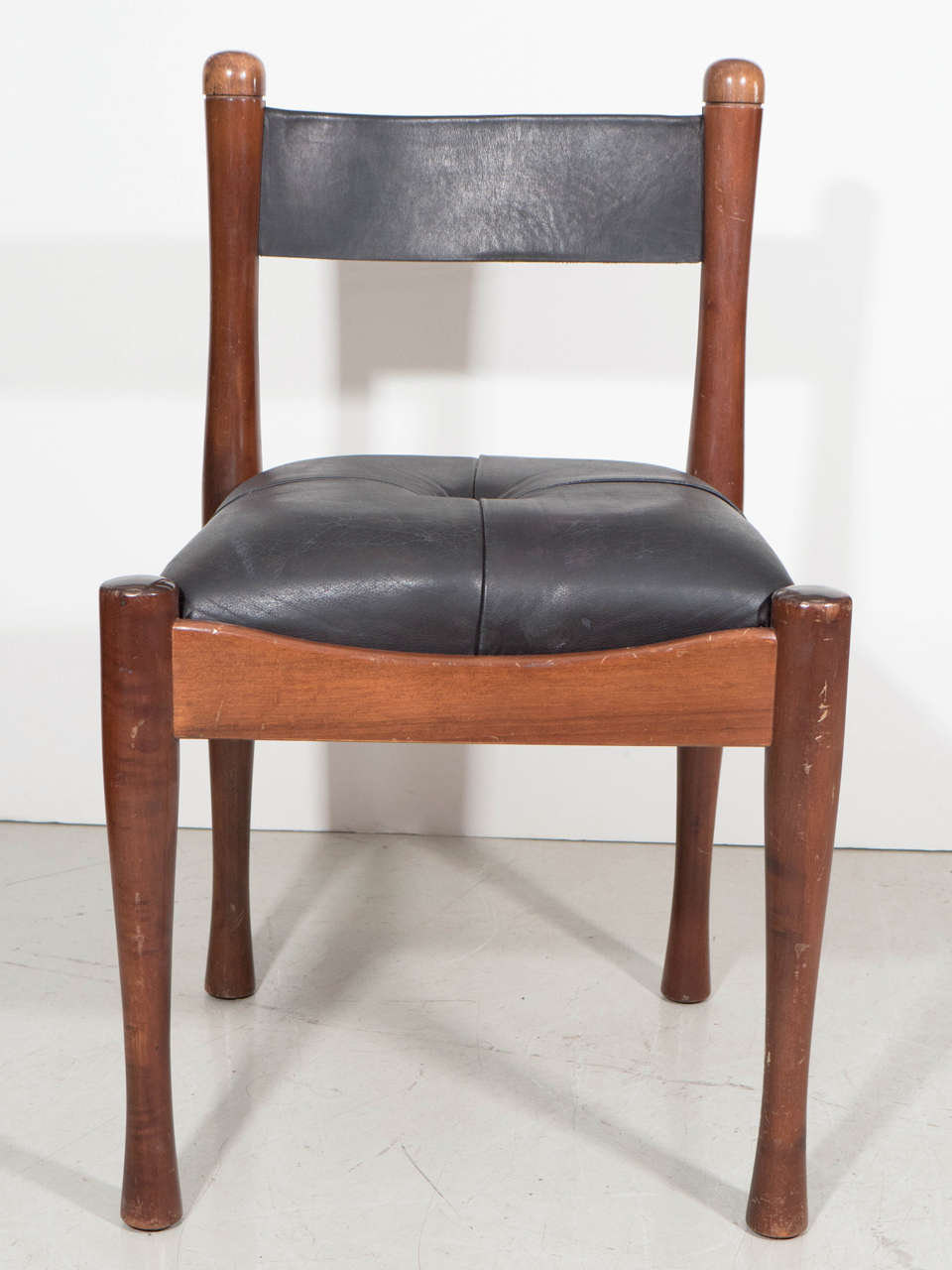 Silvio Coppola for Bernini Set of Four Chairs