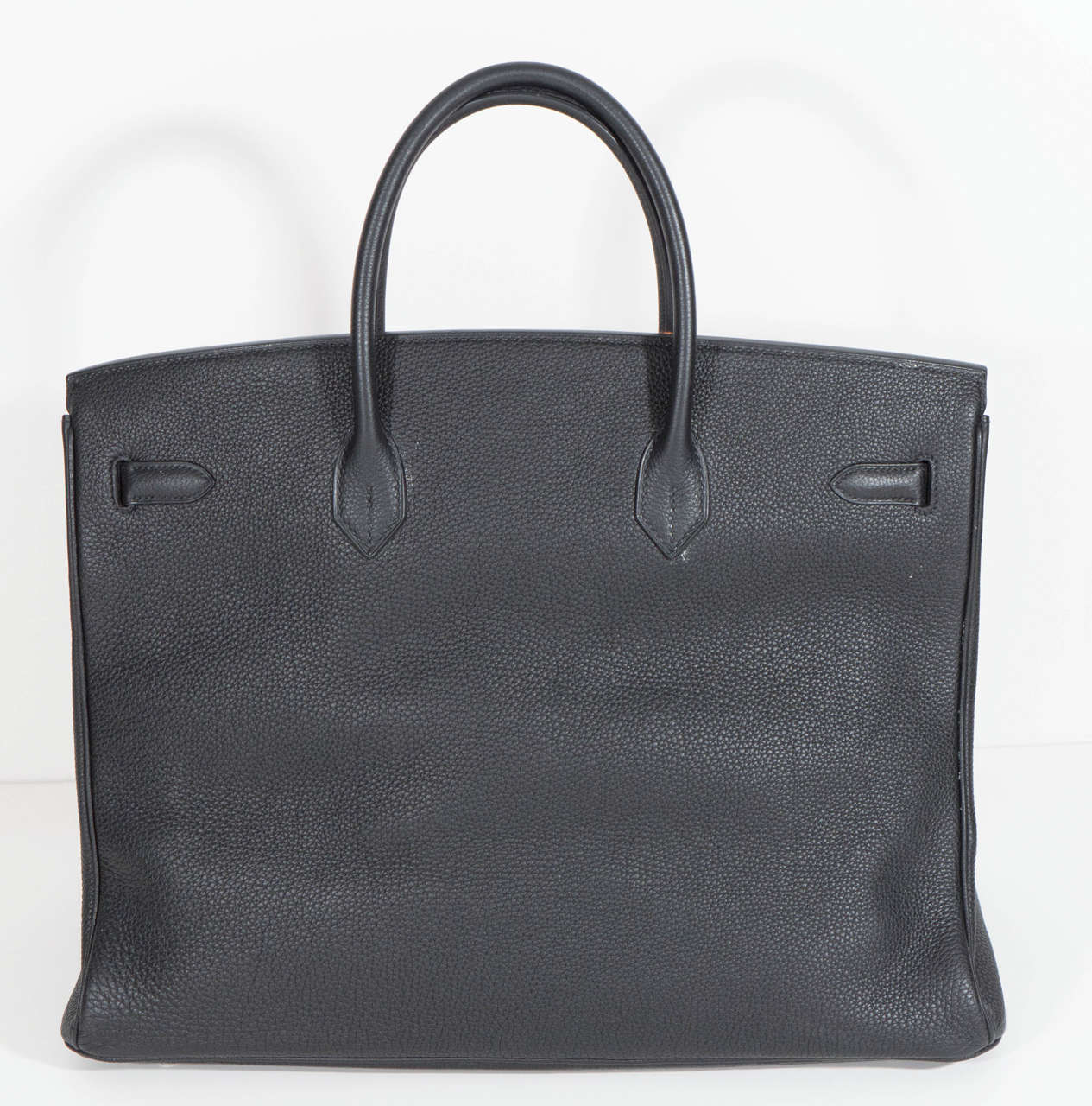 Hermès Paris Birkin Bag 40 in Togo Leather with Palladium Hardware, 2008 For Sale 3