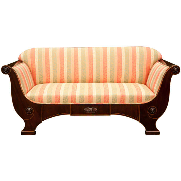 Biedermeier  Style Sofa from Austria-Hungary For Sale