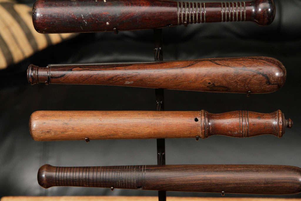 Wood Collection of 19th Century Billy Clubs
