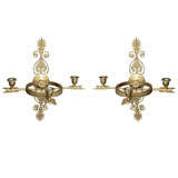 Pair of Empire Wall Candelabras