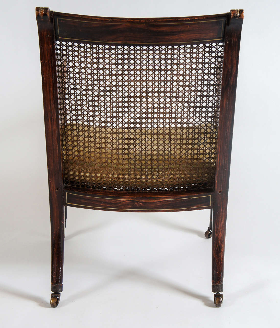 English Regency Caned Bergere, circa 1820 2