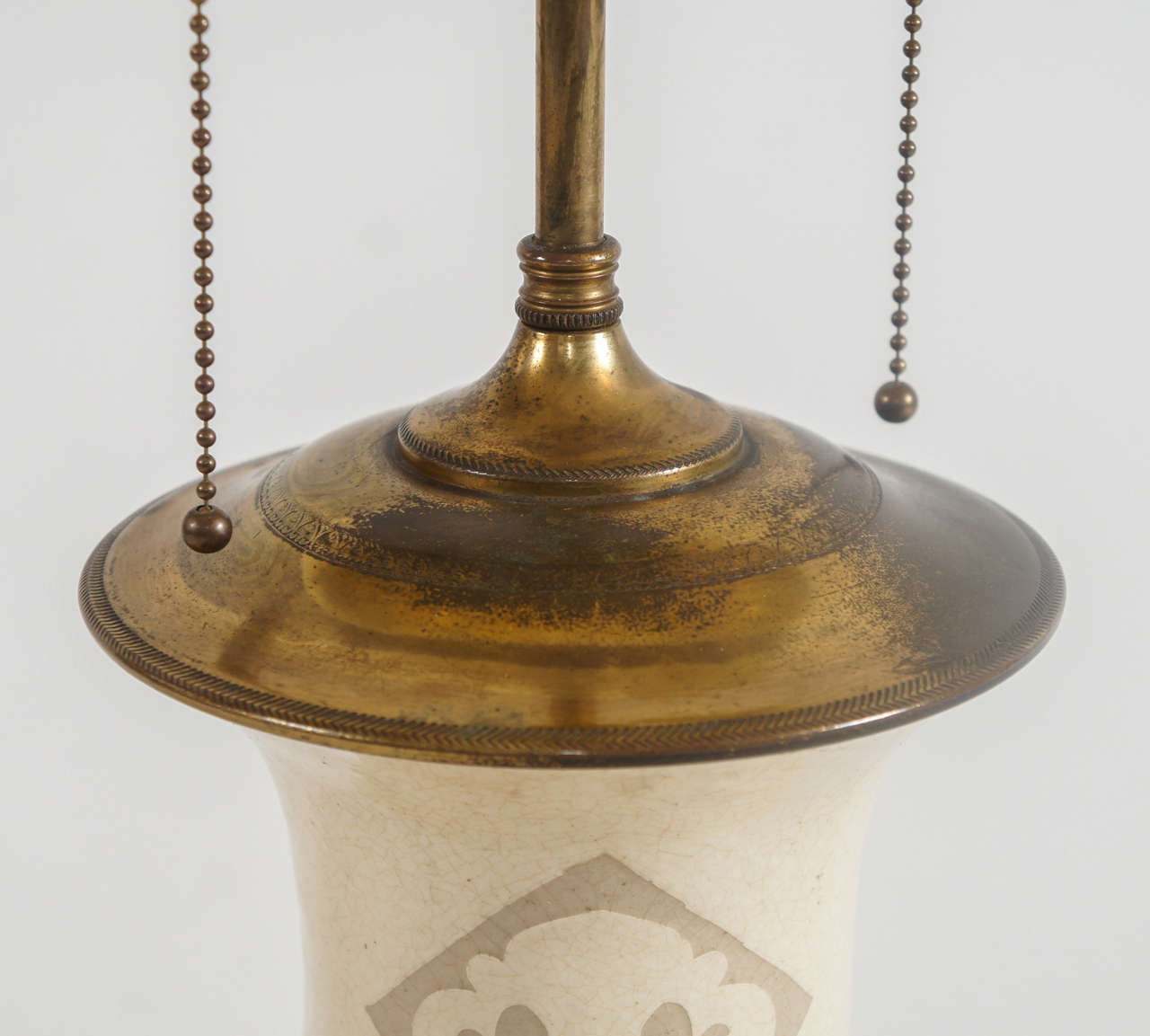 bronze lamp