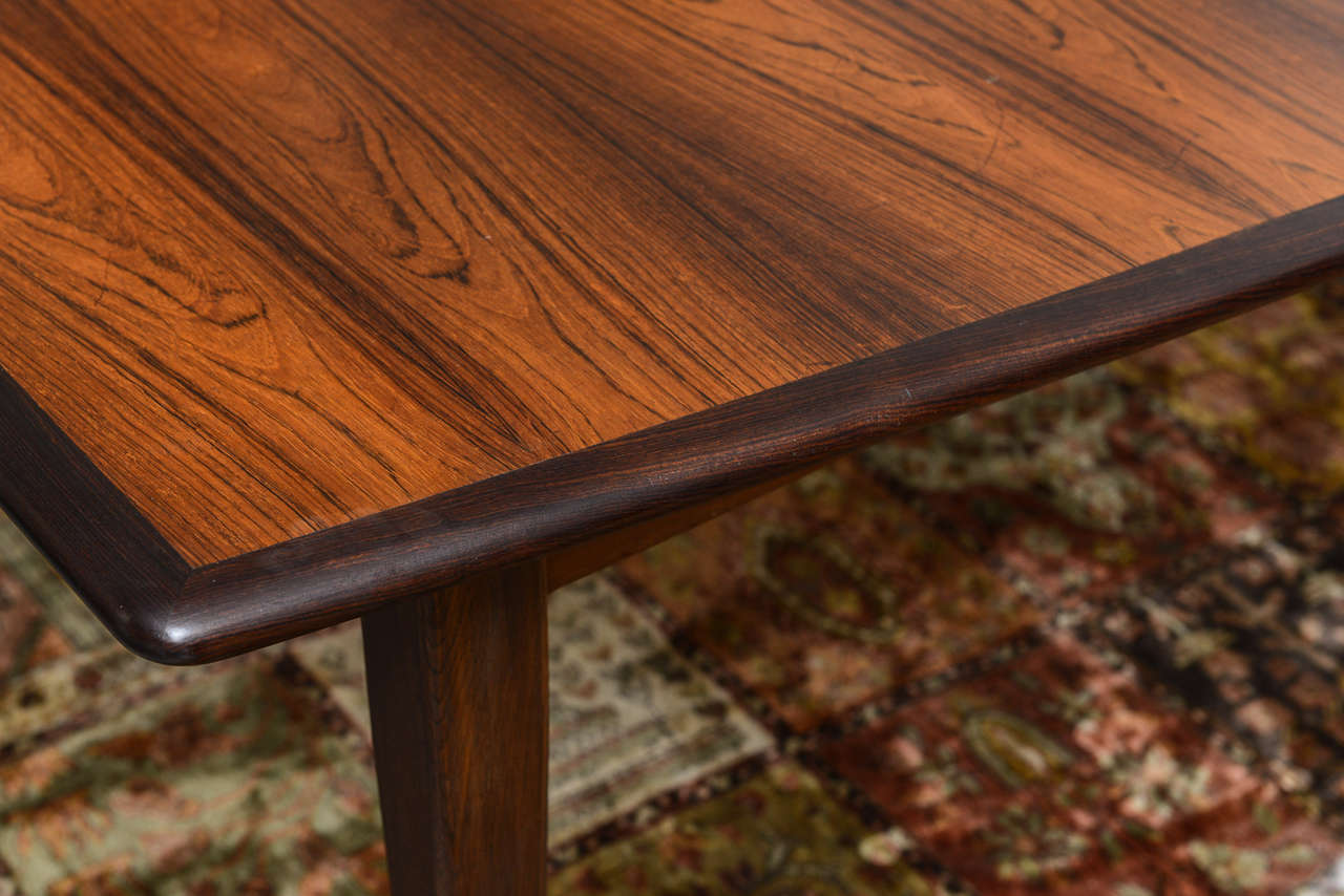 danish walnut dining table