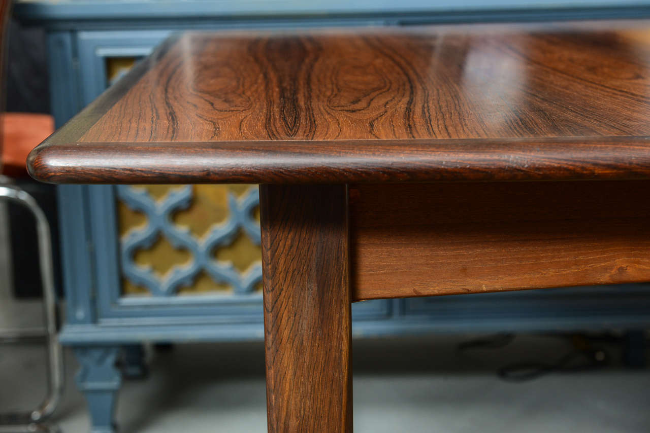 Mid-20th Century Falster Rosewood and Walnut Dining Table 1960s Denmark