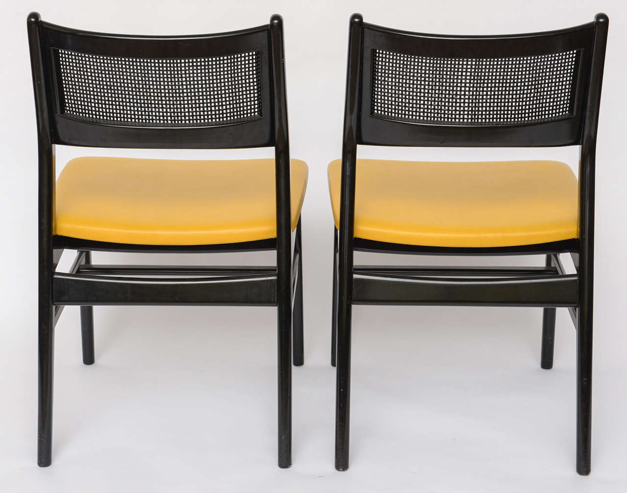 Late 20th Century Six Cane Backed Dining Chairs by Dux