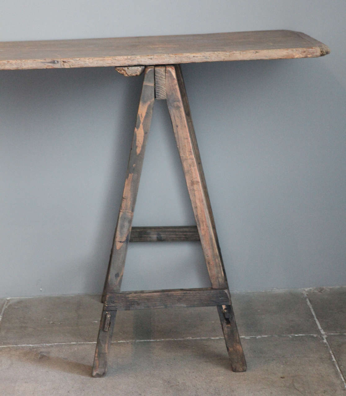 Large Trestle Table, United Kingdom, 18th Century In Excellent Condition In Los Angeles, CA