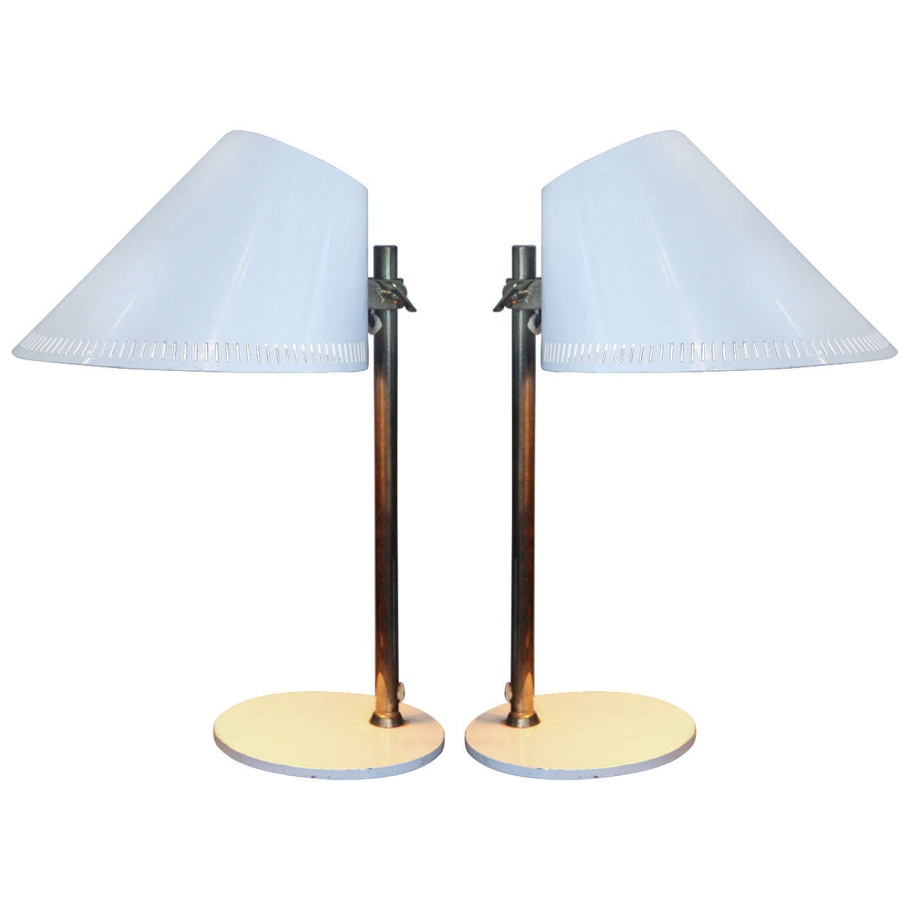 Pair of Paavo Tynell Table Lamps, 1950's