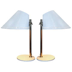 Pair of Paavo Tynell Table Lamps, 1950's