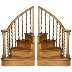 Pair of Antique Pine Stair Steps