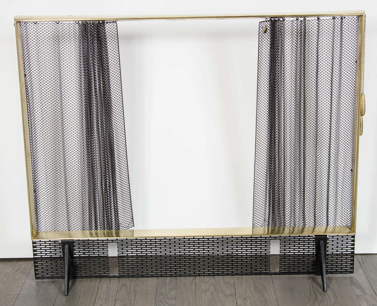 Mid-Century Modern Exceptional Art Deco Fire Screen by Donald Deskey for Bennett