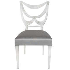 1940’s Lucite chair by grosfeld house