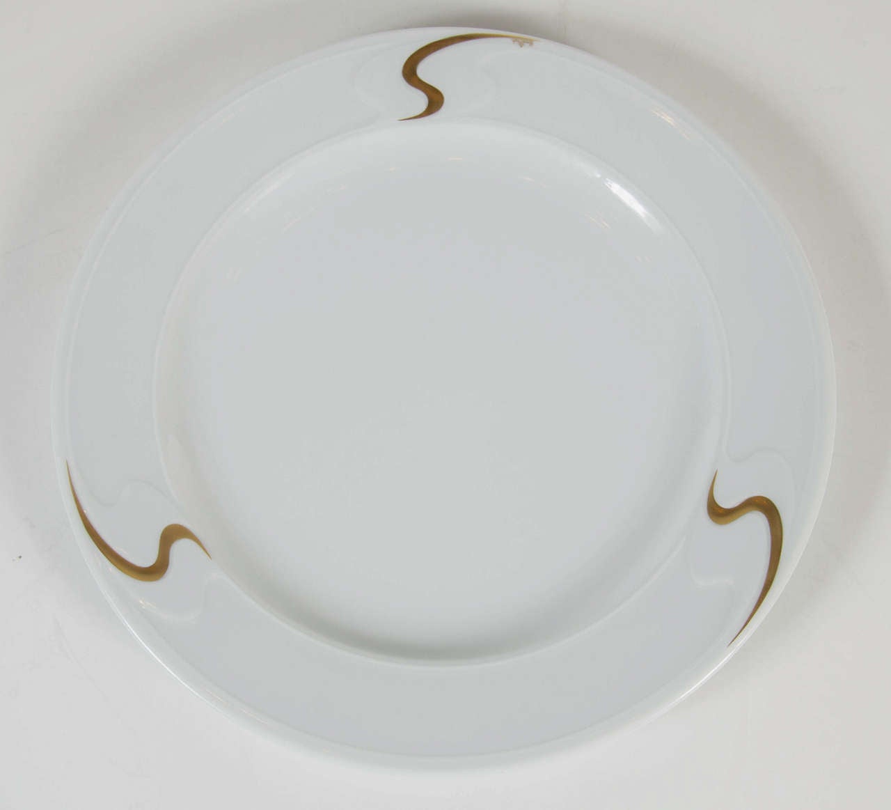 Set of 12 Mid-Century Modernist Charger Plates by Rosenthal China