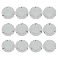 Vintage Set of  12 Mid-Century Modernist Charger Plates by Rosenthal China