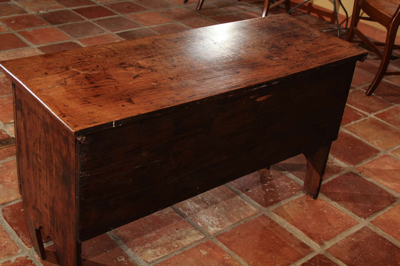 English Elm Coffer For Sale 5
