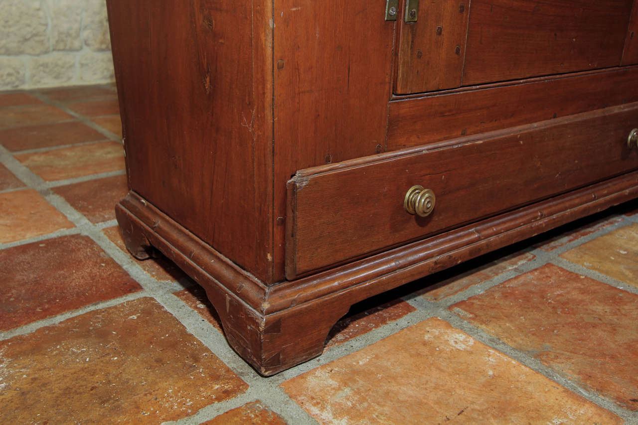 American 18th Century Cherry Cupboard For Sale 2