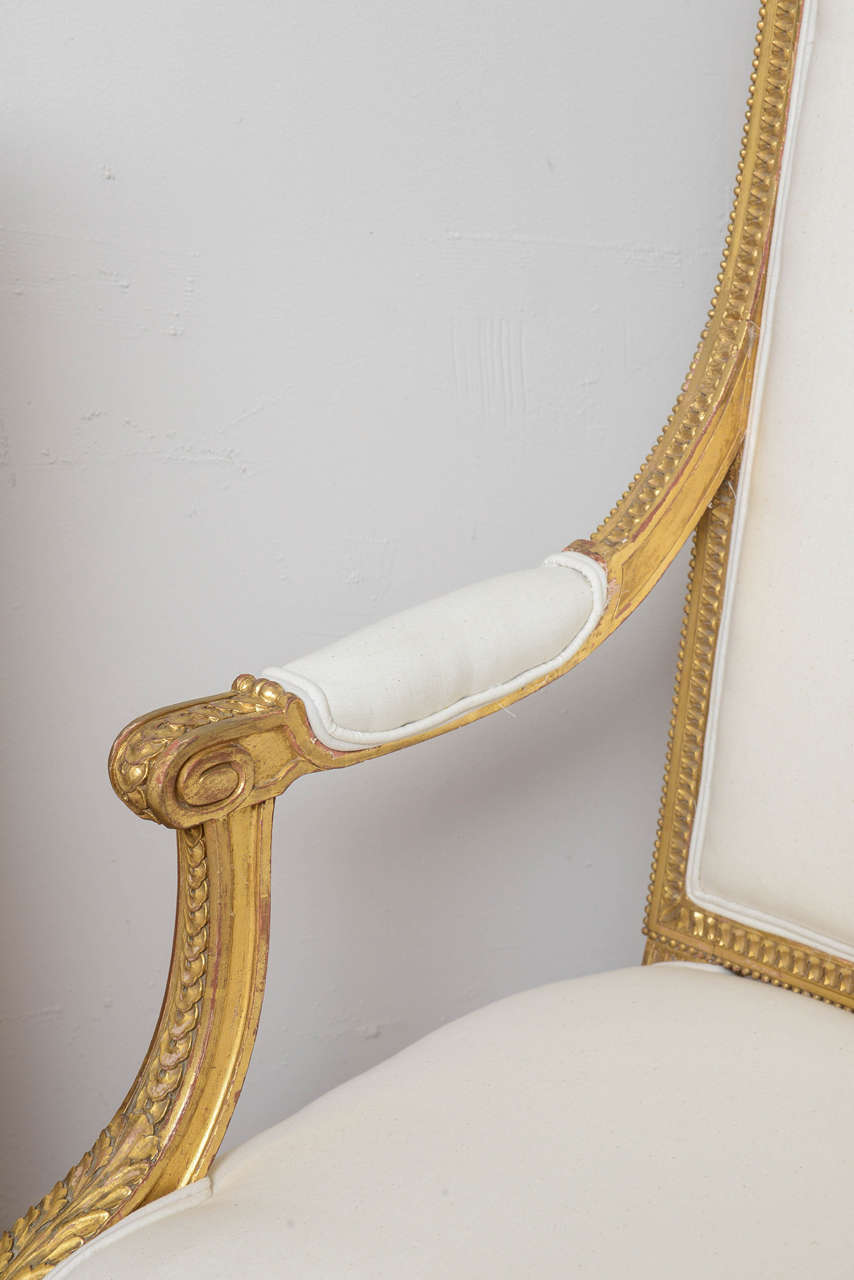 18th Century and Earlier Fine Pair of 18th Century French Armchairs in the Louis XV Style