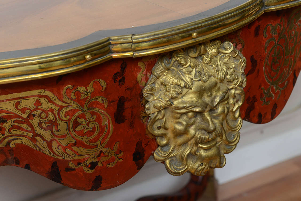 Empire Rare 18th Century French Boulle Table