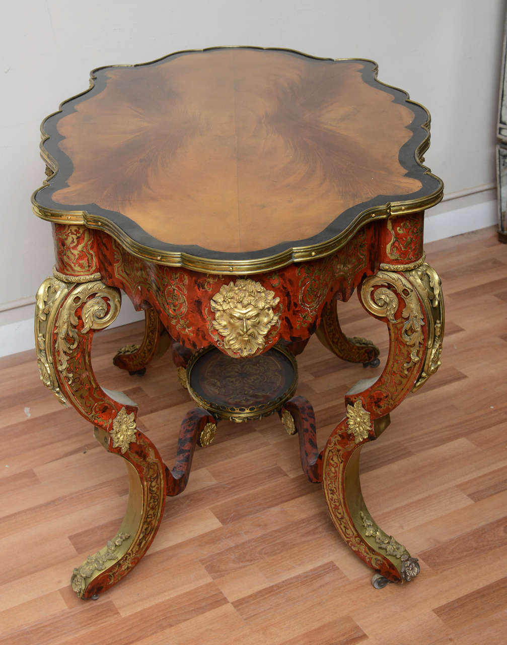 Rare 18th Century French Boulle Table 2