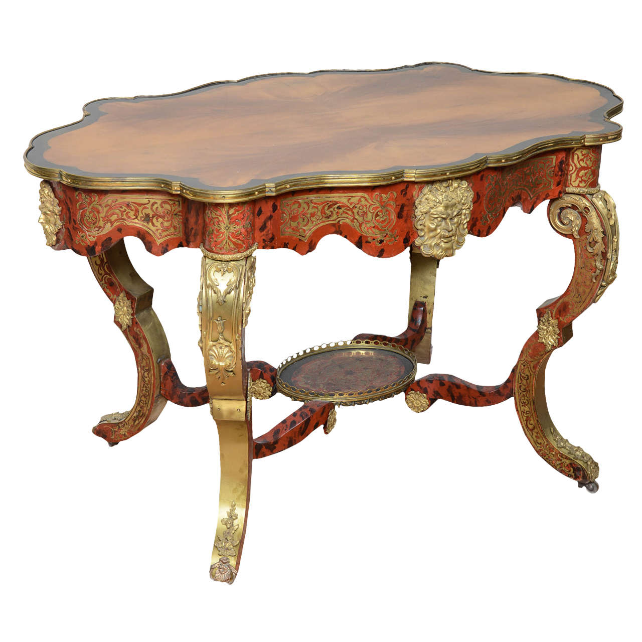 Rare 18th Century French Boulle Table