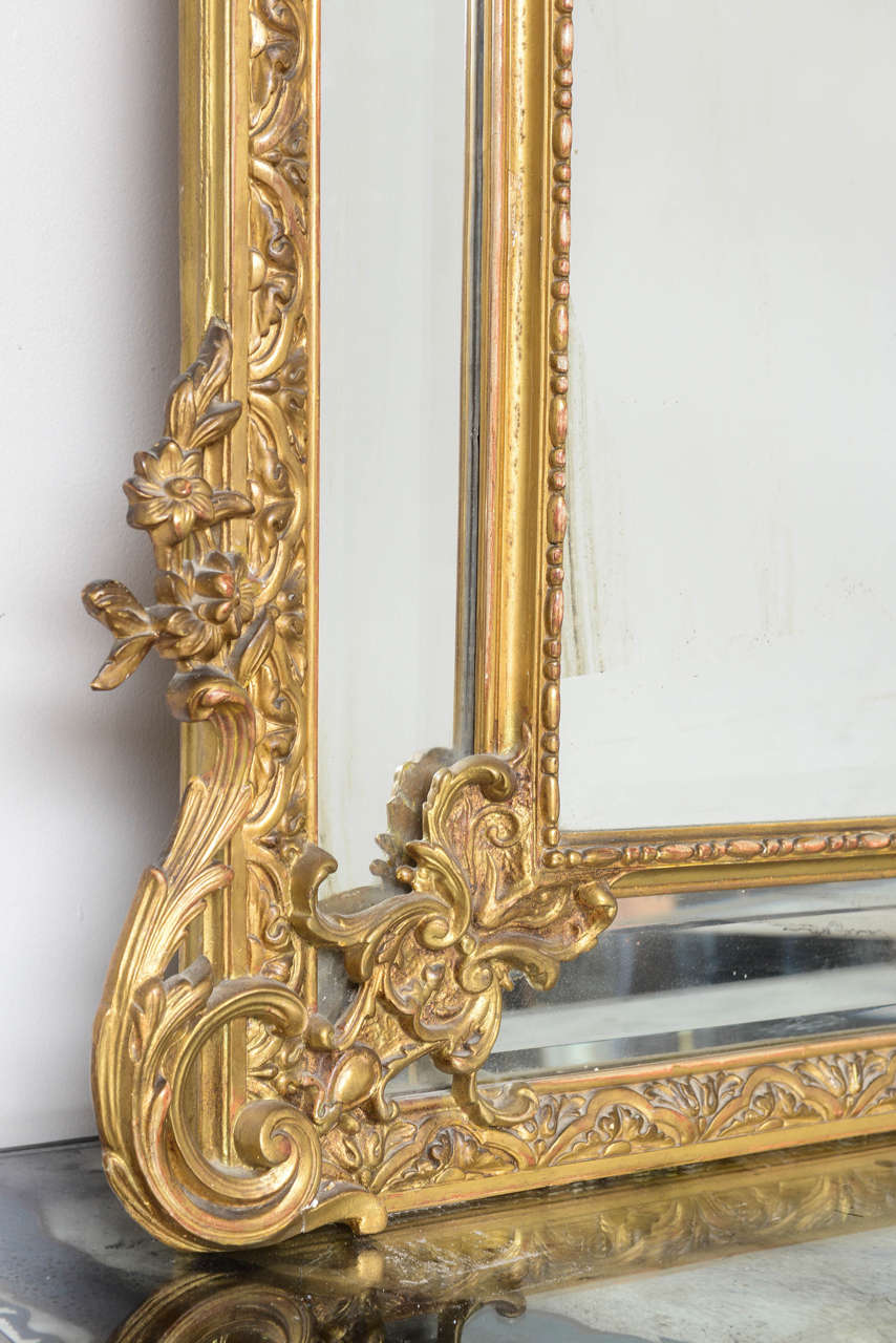 19th Century French Giltwood Mirror at 1stdibs