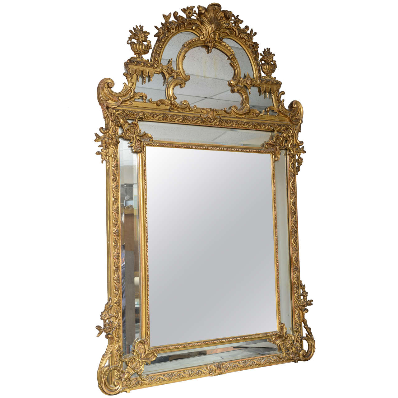 19th Century French Giltwood Mirror at 1stdibs