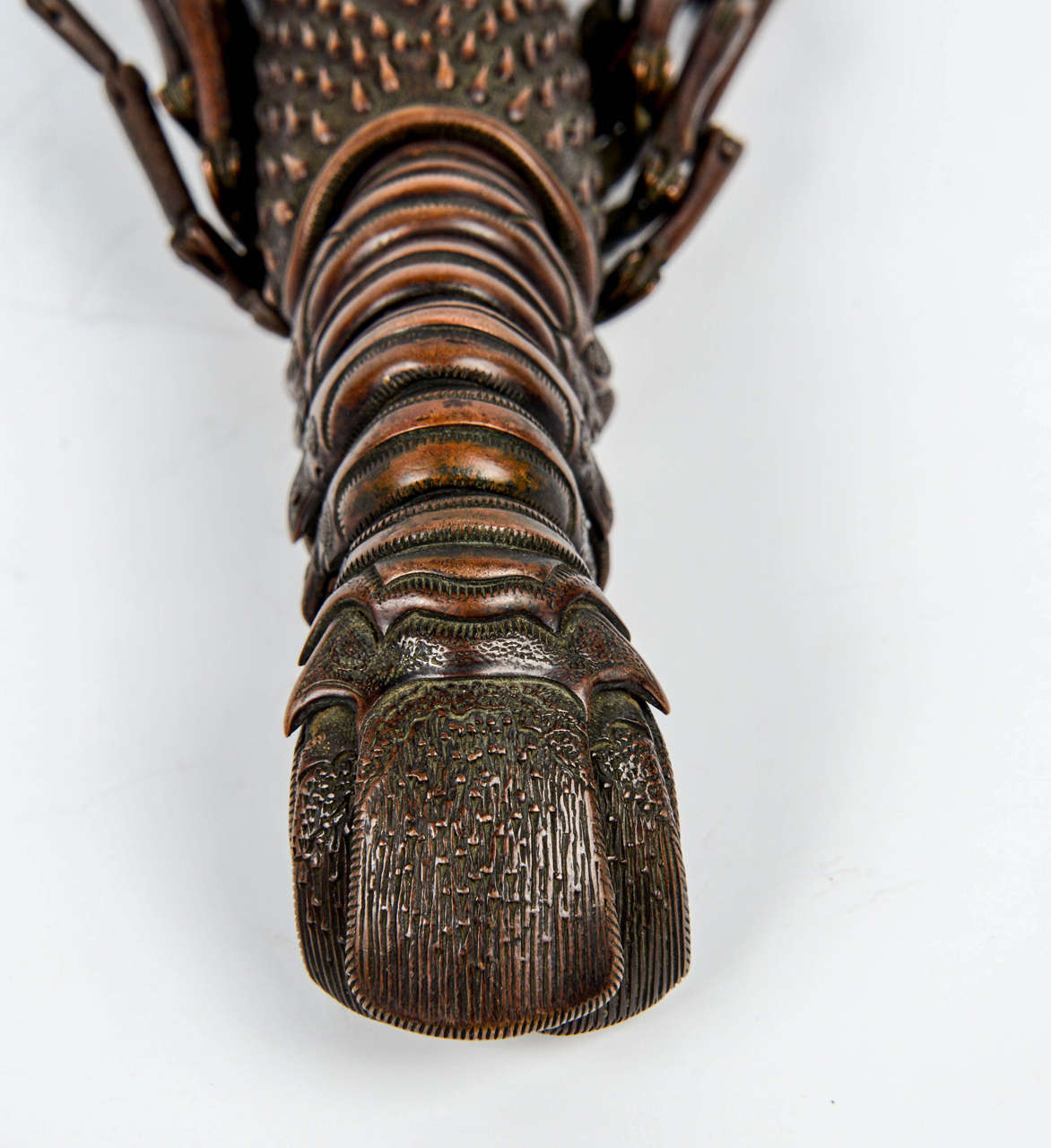 19th Century Meiji Bronze Articulated Lobster, Jizai, Scholar's Object 1