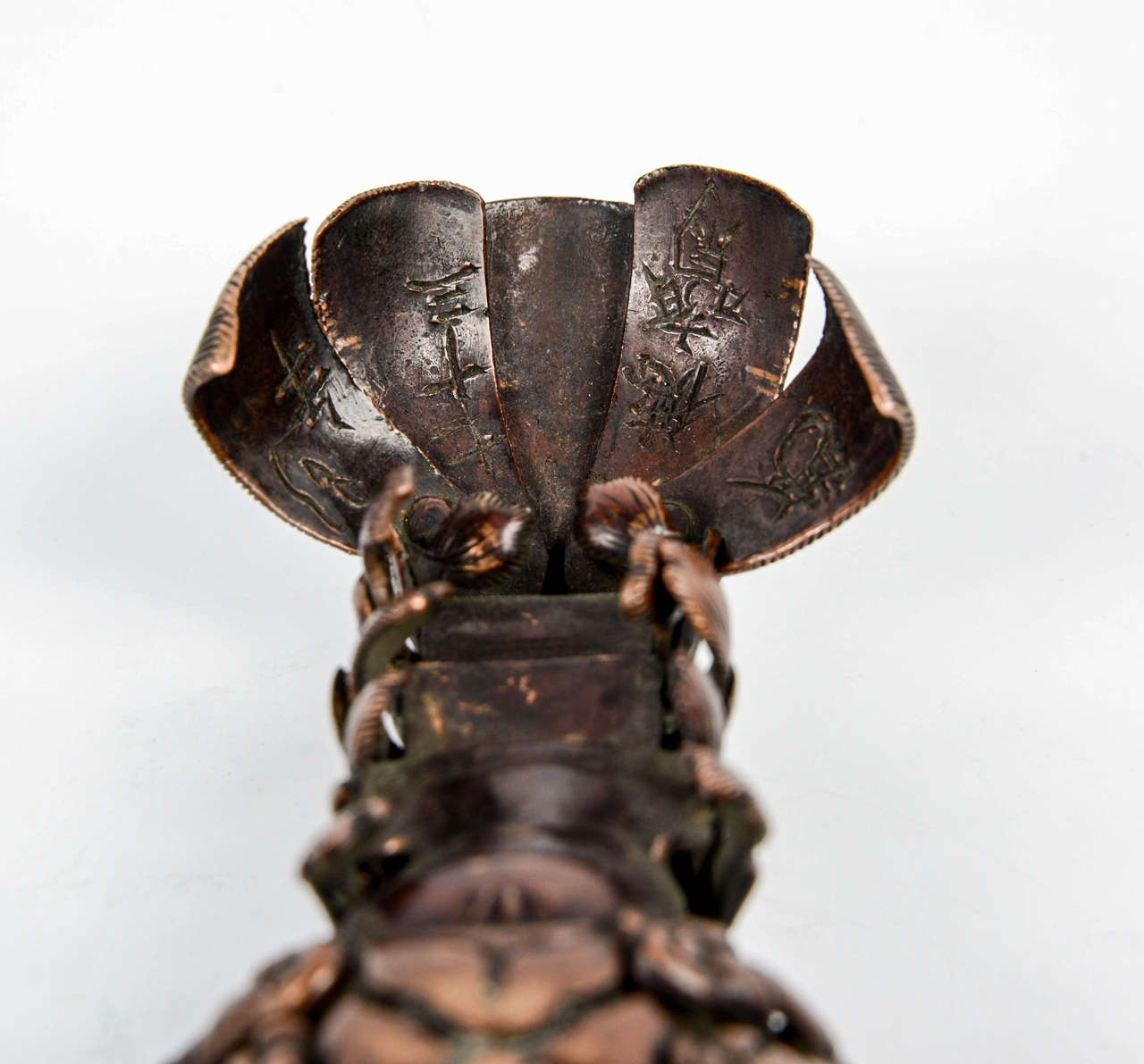 19th Century Meiji Bronze Articulated Lobster, Jizai, Scholar's Object 3