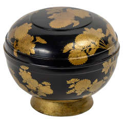 19th Century Meiji Period Japanese Laquer Box