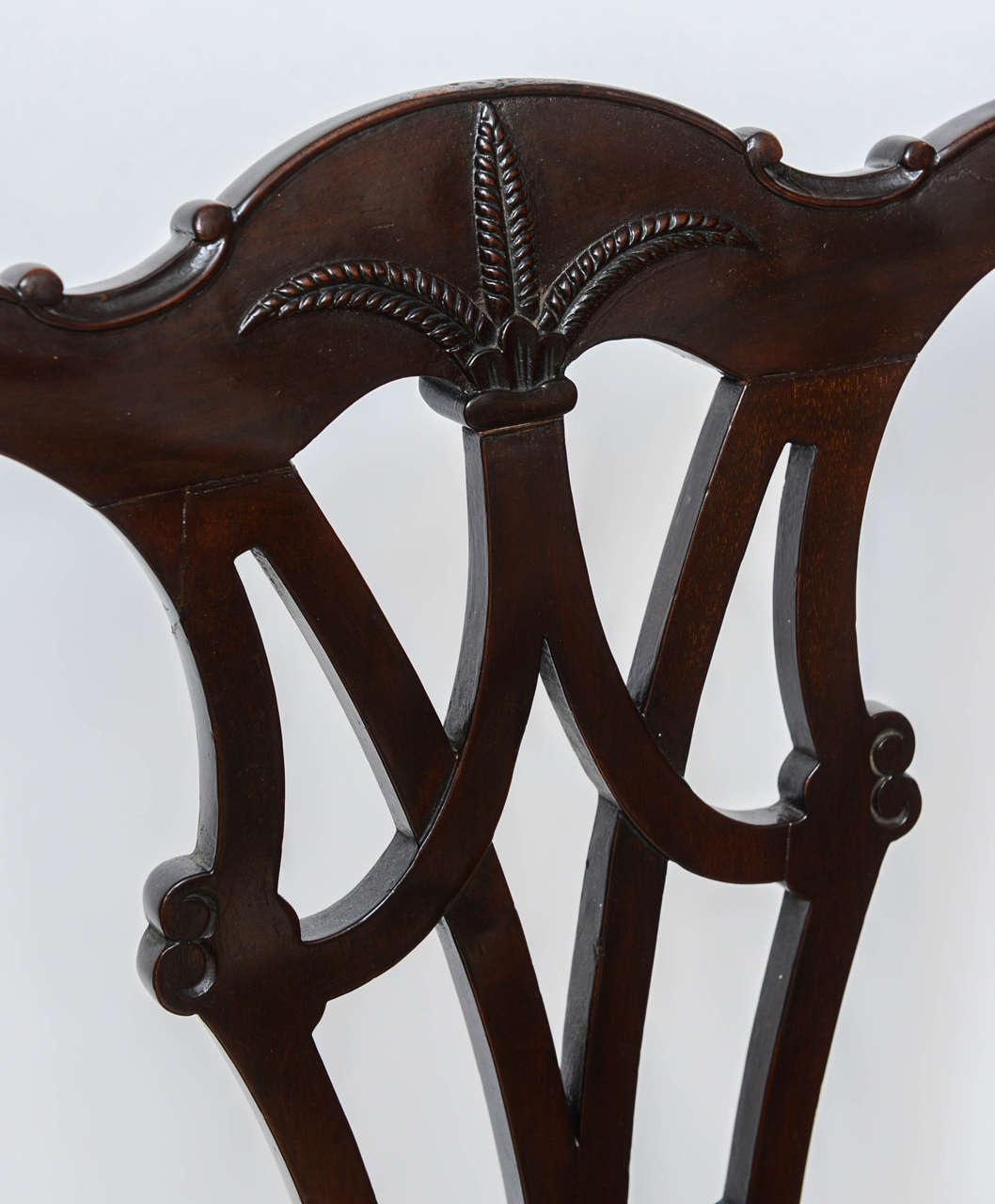 English Chippendale Side Chair, Early 20th Century In Good Condition For Sale In West Palm Beach, FL