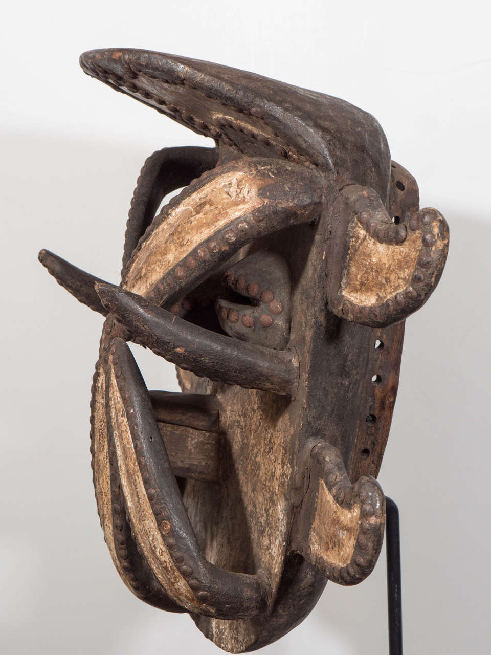 Ivorian Late 20th Century African Art Ivory Coast Bete Tribal Mask